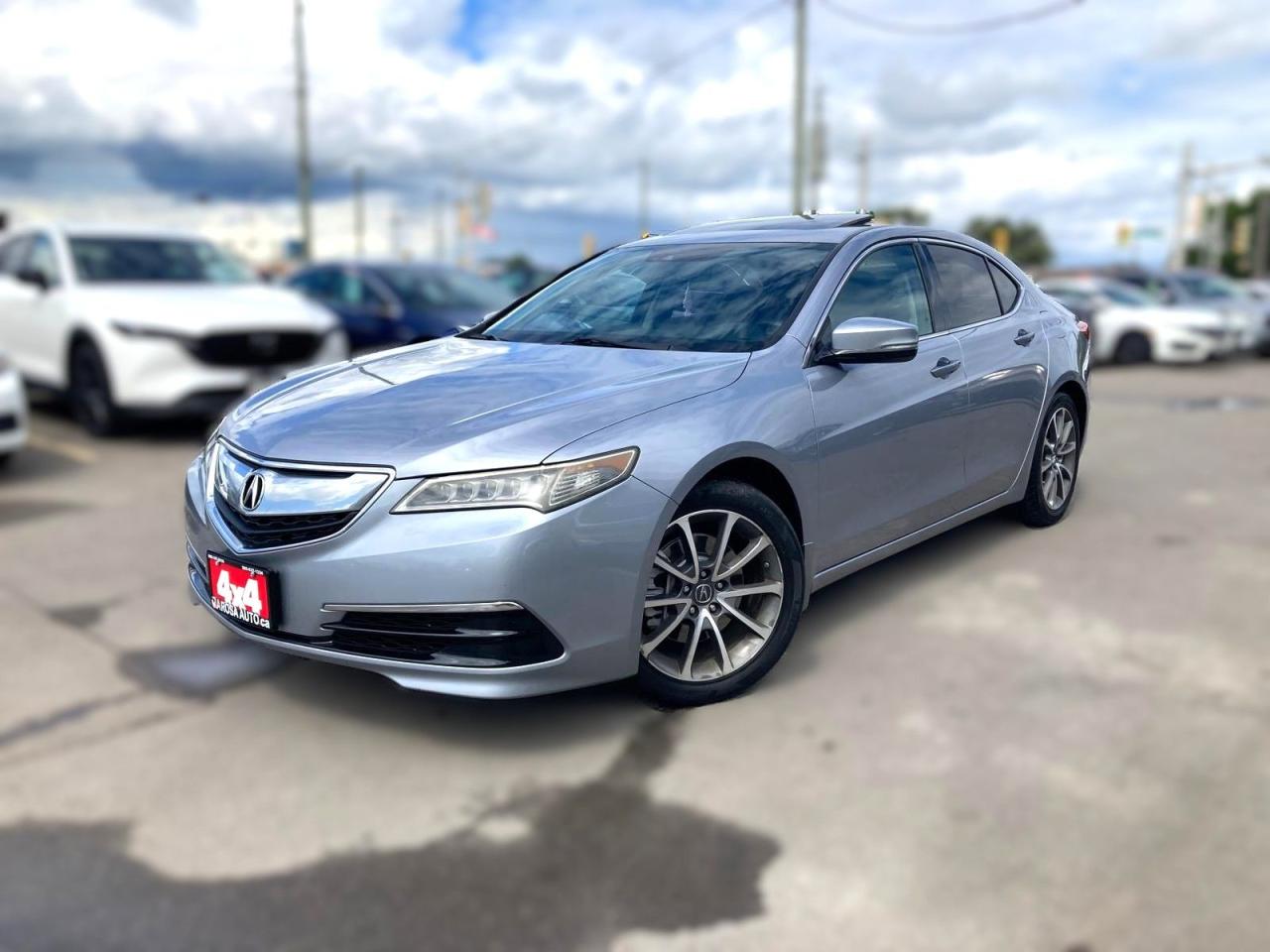 Used 2015 Acura TLX AUTO AWD NO ACCIDENT LOW KM NAVIGATION SUNROOF B-T for sale in Oakville, ON