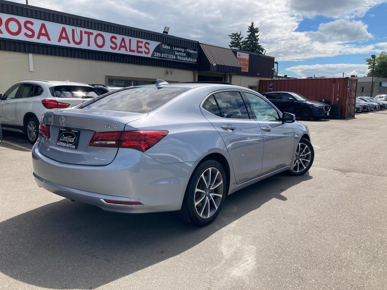2015 Acura TLX AUTO AWD NO ACCIDENT LOW KM NAVIGATION SUNROOF B-T Photo4