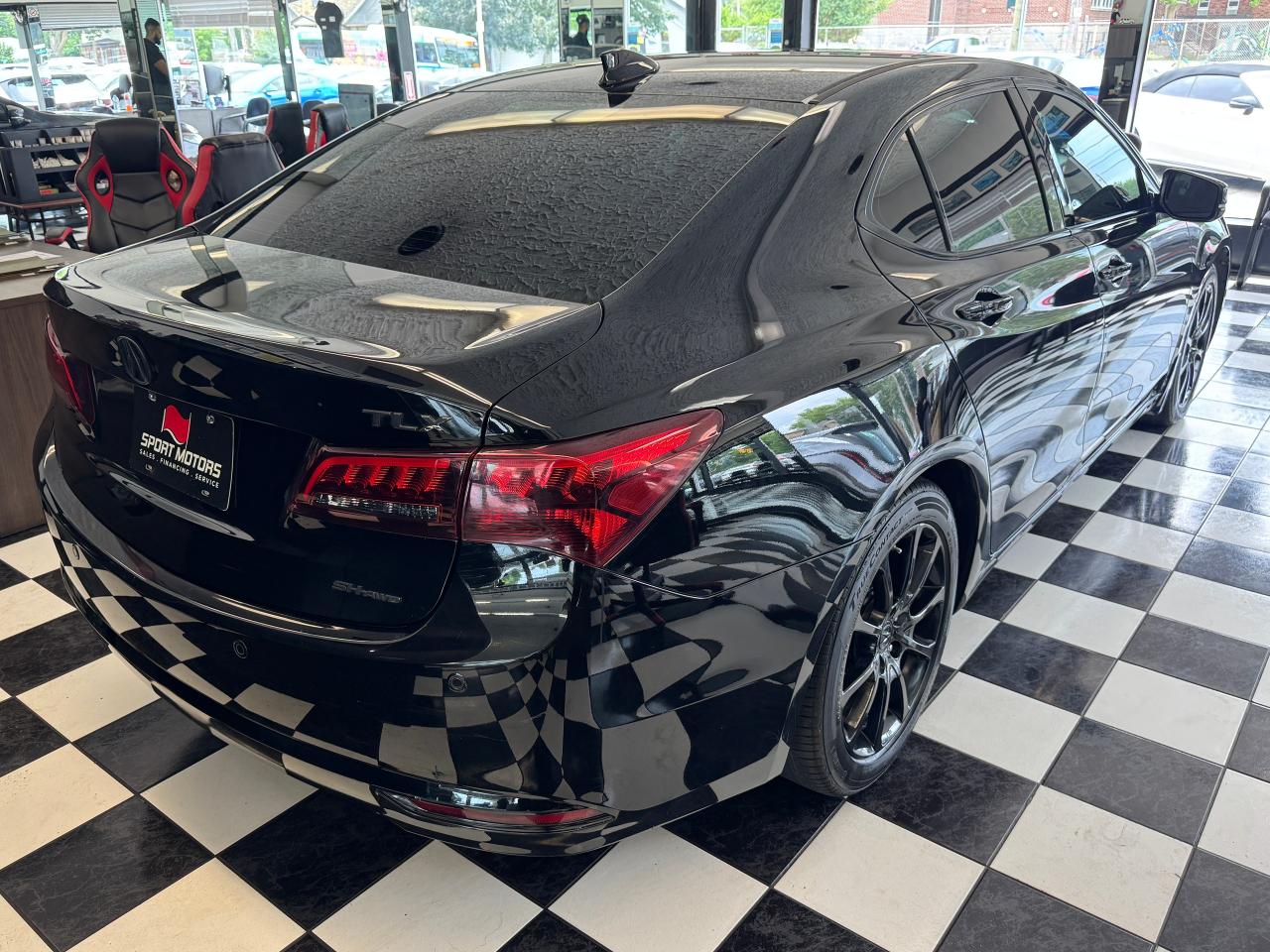 2017 Acura TLX SH-AWD V6 Elite+Adaptive Cruise+CLEAN CARFAX Photo7
