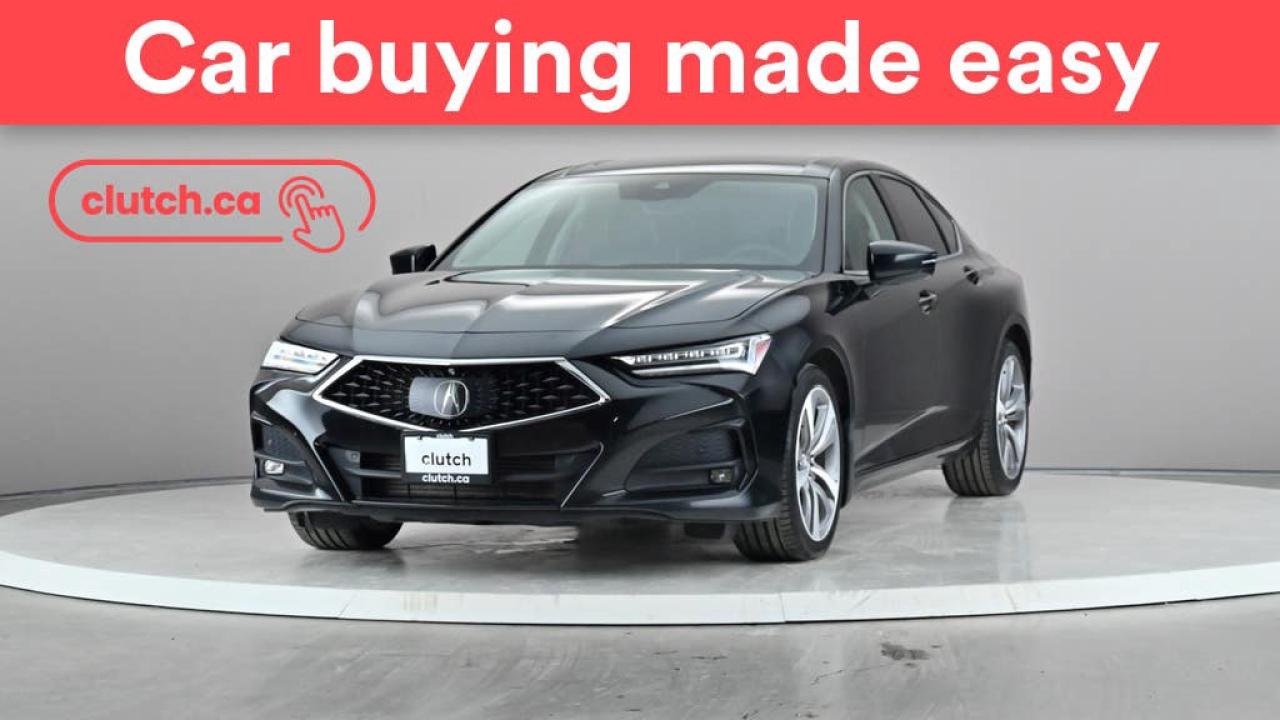 Used 2021 Acura TLX SH-AWD w/ Platinum Elite Pkg. w/ Apple CarPlay, Heated Front Seats, Rearview Cam for sale in Toronto, ON