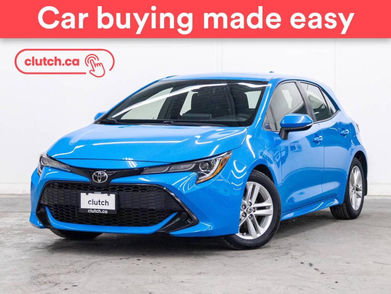 Used 2019 Toyota Corolla Hatchback SE w/ Apple CarPlay, Heated Front Seats, Rearview Cam for sale in Toronto, ON