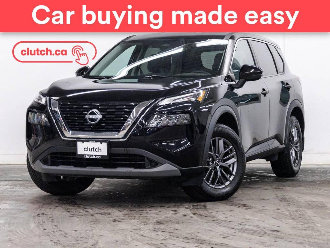 Used 2022 Nissan Rogue S AWD w/ Apple CarPlay & Android Auto, Heated Front Seats, Rearview Cam for sale in Toronto, ON