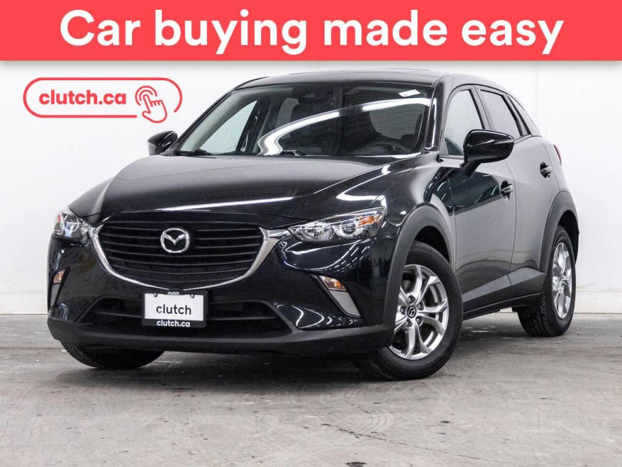 Used 2018 Mazda CX-3 GS AWD w/ Luxury Pkg w/ Apple CarPlay & Android Auto, Power Moonroof, Rearview Cam for sale in Toronto, ON