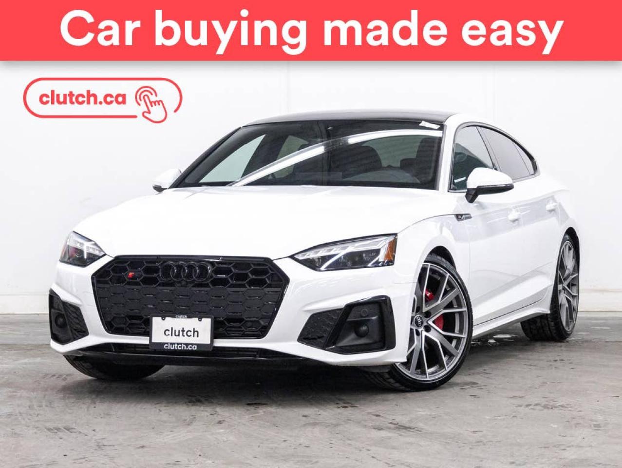 Used 2022 Audi S5 Progressiv AWD w/ Apple CarPlay & Android Auto, Sunroof, Nav for sale in Toronto, ON