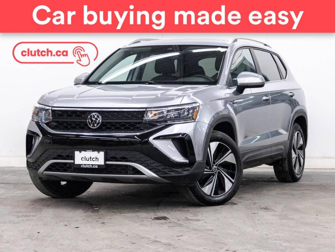 Used 2024 Volkswagen Taos Comfortline AWD w/ Apple CarPlay & Android Auto, Heated Front Seats, Rearview Cam for sale in Toronto, ON