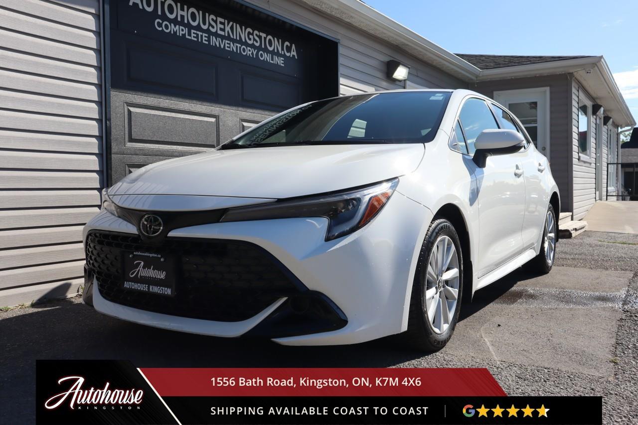 Used 2024 Toyota Corolla Hatchback APPLE CARPLAY & ANDROID AUTO - PRE-COLLISION SYSTEM for sale in Kingston, ON