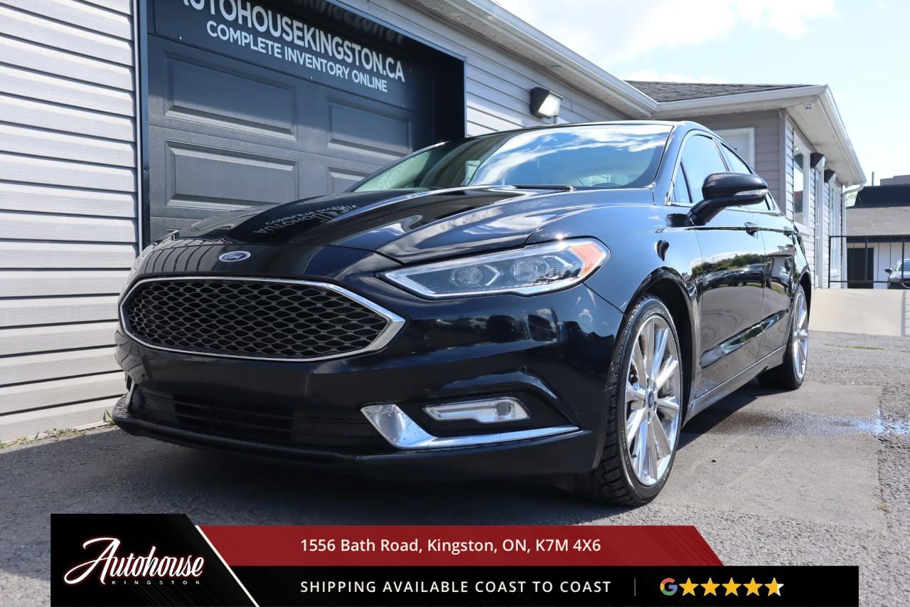 Used 2018 Ford Fusion Platinum SYNC® 3 - LEATHER - MOONROOF for sale in Kingston, ON