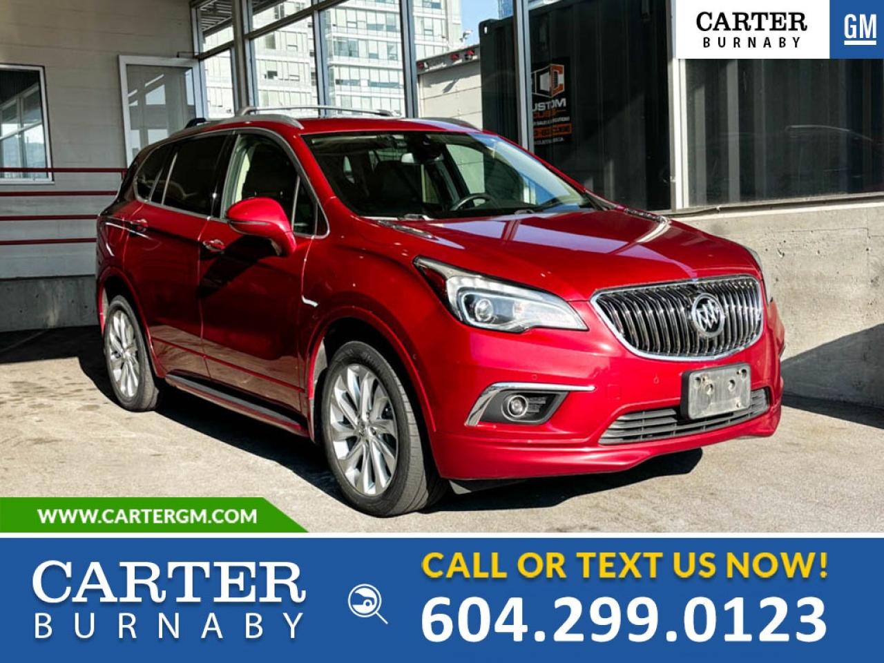 Used 2018 Buick Envision PREMIUM II AWD | 2.0L TURBO ENG/SUNROOK/POWER SEAT for sale in Burnaby, BC