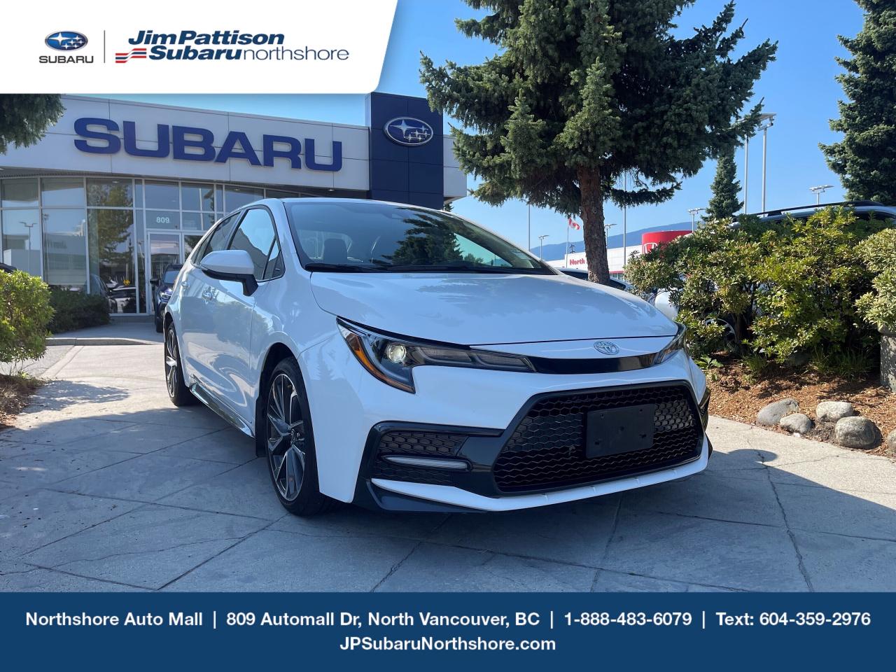 Used 2022 Toyota Corolla SE CVT for sale in North Vancouver, BC