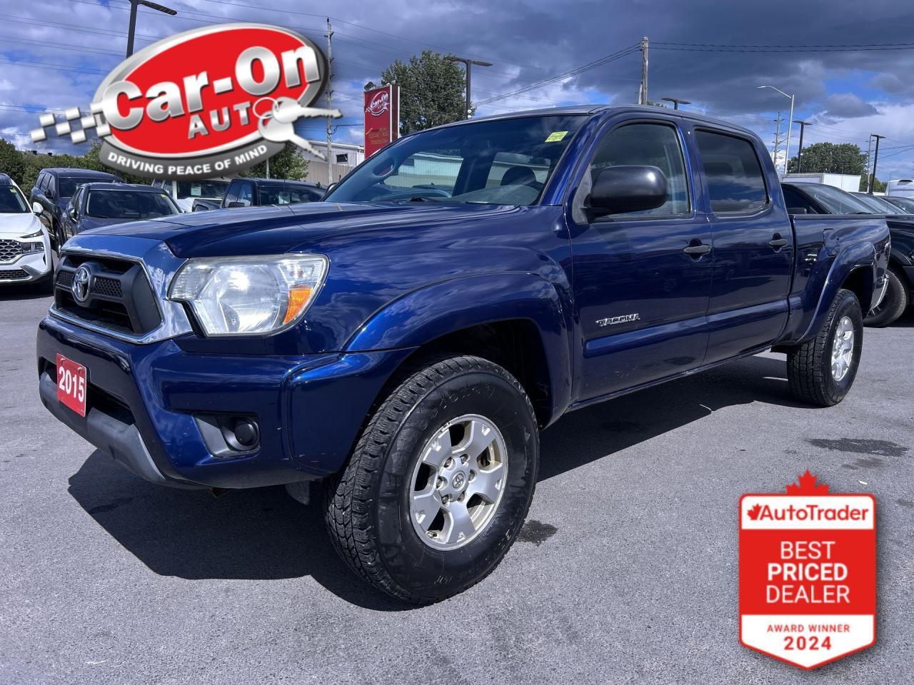 Used 2015 Toyota Tacoma SR5 4X4 | DOUBLE CAB| 4.0L V6 | REAR CAM | ALLOYS for sale in Ottawa, ON