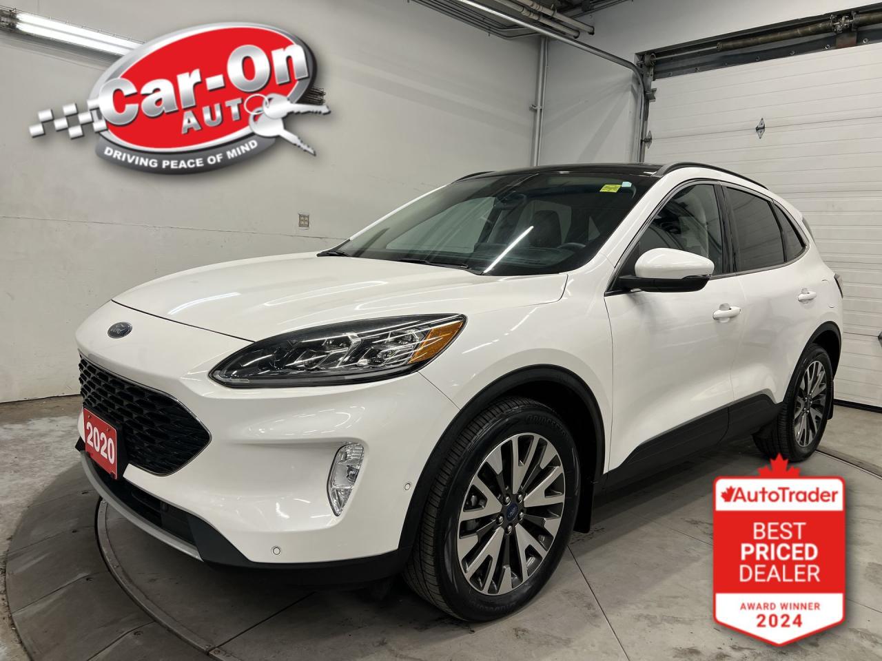 Used 2020 Ford Escape TITANIUM AWD | LOW KMS! | HTD LEATHER | PANO ROOF for sale in Ottawa, ON