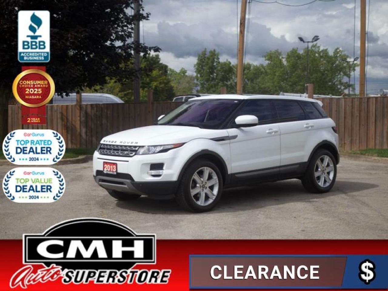 Used 2013 Land Rover Evoque Pure Premium  **21 SERVICE RECS.** for sale in St. Catharines, ON