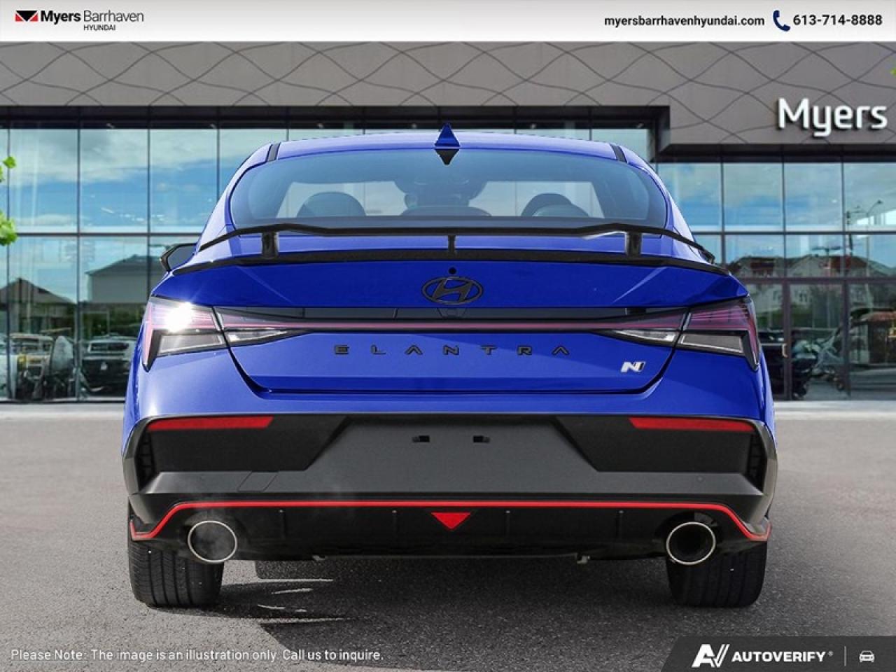 2025 Hyundai Elantra N DCT  - Sunroof -  Premium Audio - $281 B/W Photo