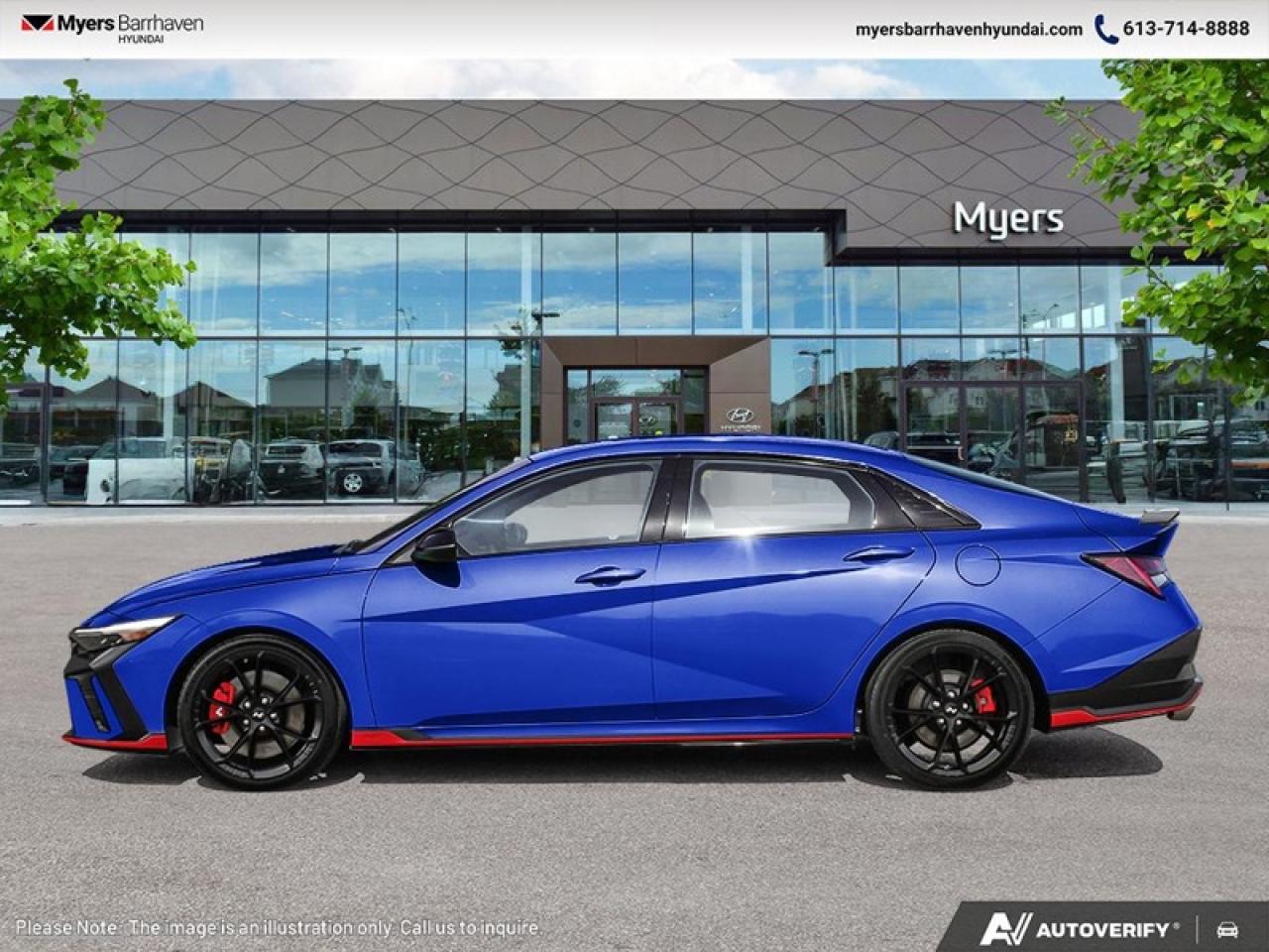 2025 Hyundai Elantra N DCT  - Sunroof -  Premium Audio - $281 B/W Photo