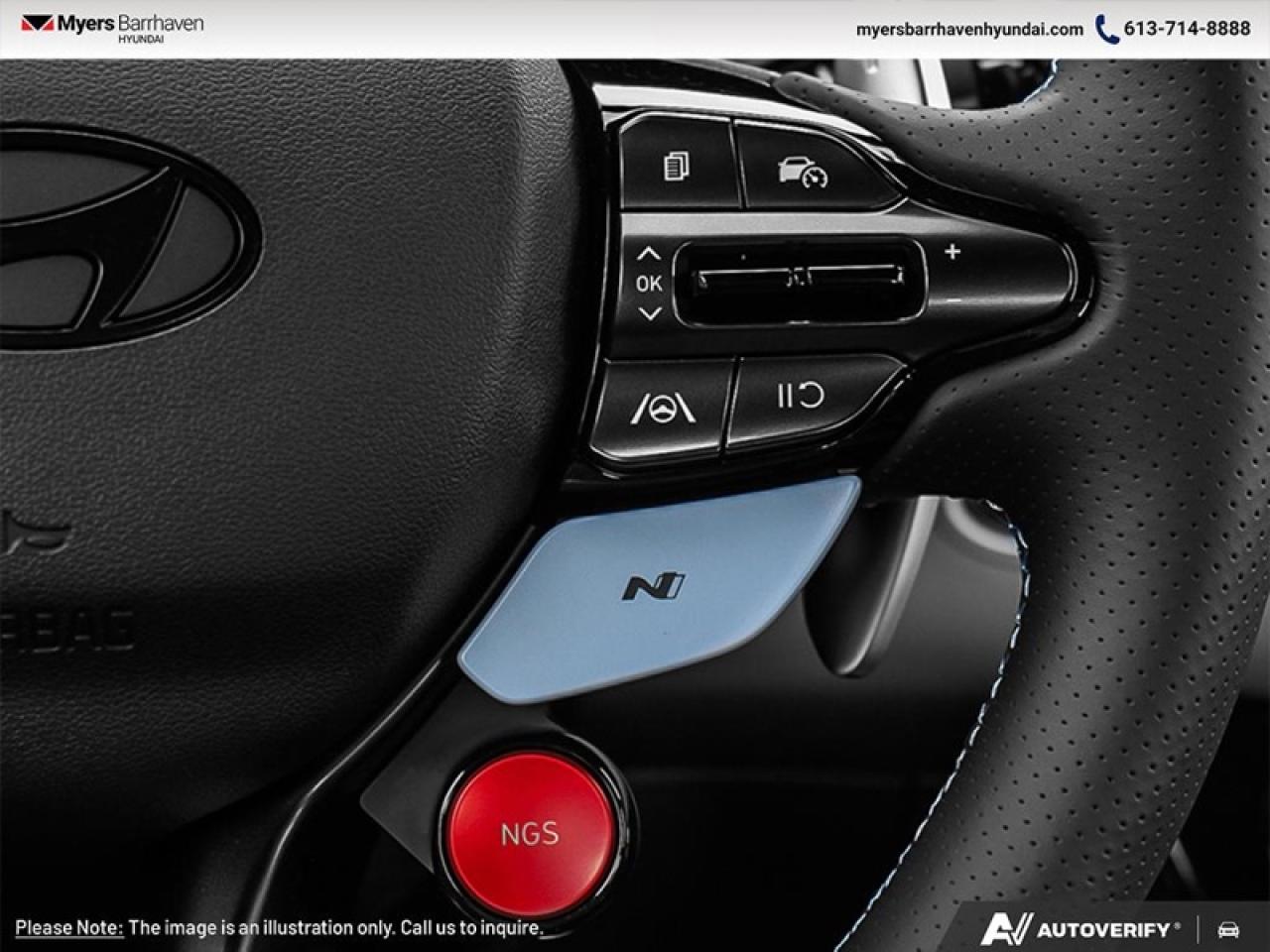 2025 Hyundai Elantra N DCT  - Sunroof -  Premium Audio - $281 B/W Photo