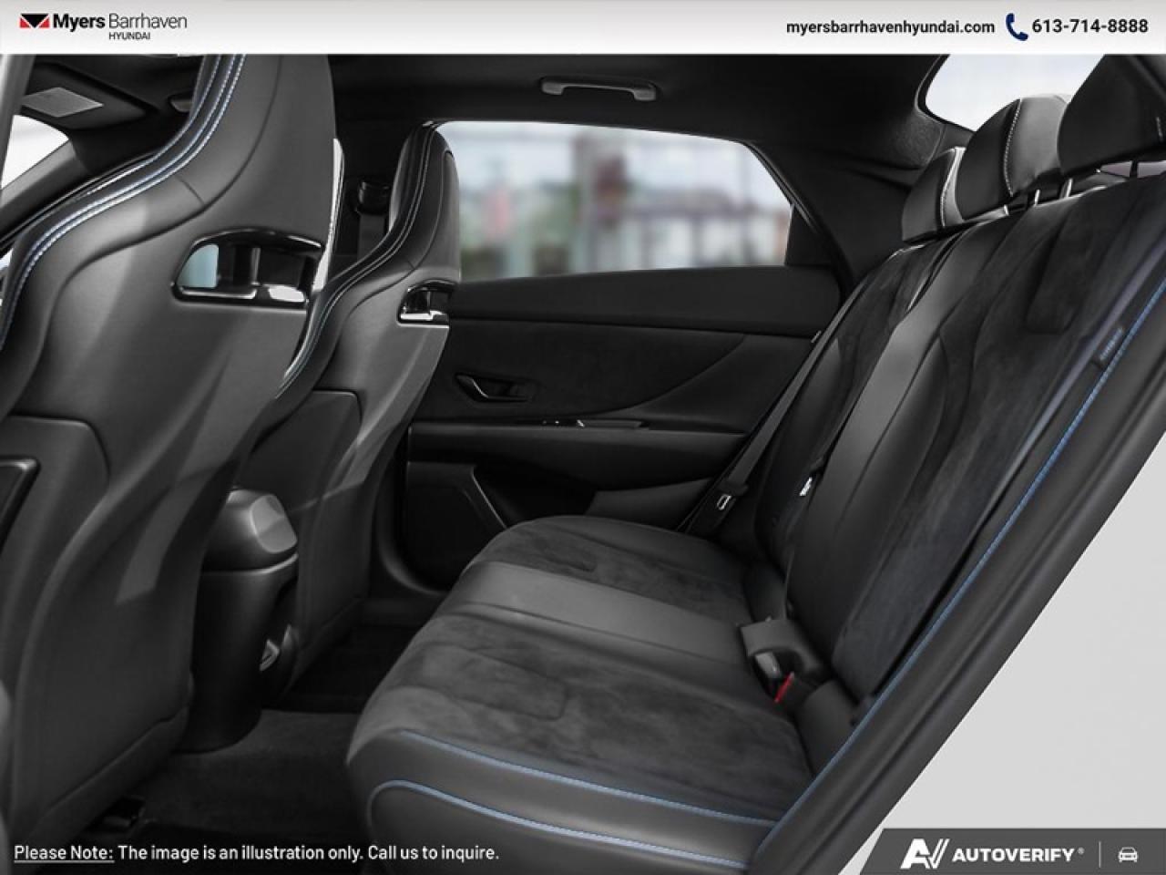 2025 Hyundai Elantra N DCT  - Sunroof -  Premium Audio - $281 B/W Photo