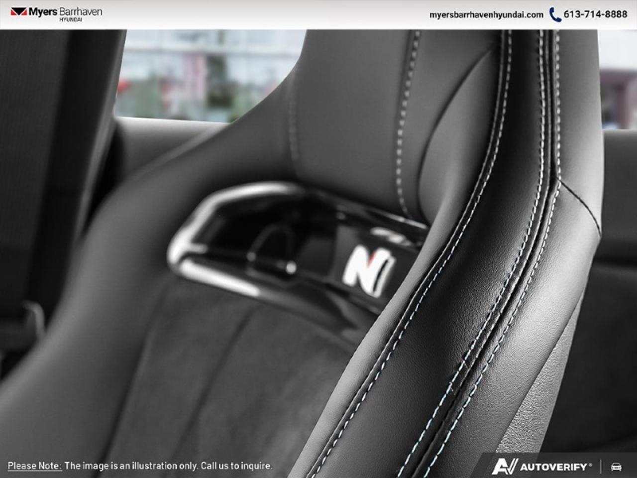 2025 Hyundai Elantra N DCT  - Sunroof -  Premium Audio - $281 B/W Photo