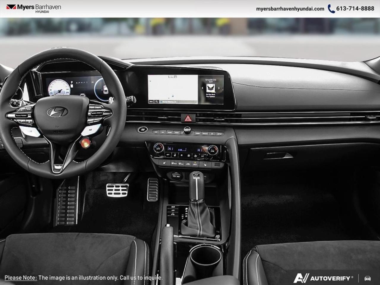 2025 Hyundai Elantra N DCT  - Sunroof -  Premium Audio - $281 B/W Photo