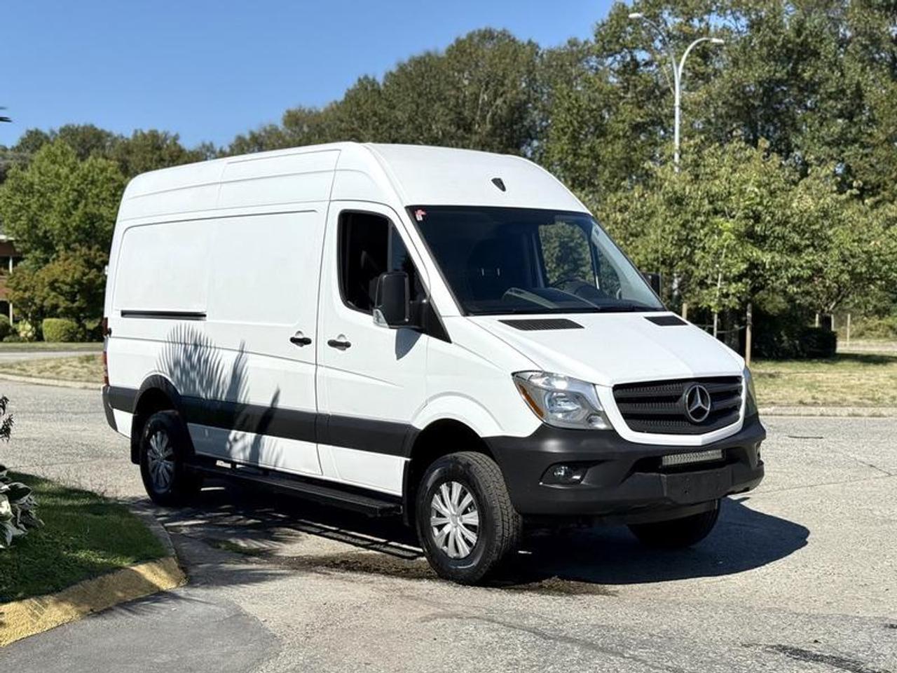 2017 Mercedes-Benz Sprinter 2500 144-in WheelBase 4X4 Cargo Van with Shelving, 3.0L, 6 cylinder, 3 door, automatic, RWD, air conditioning, AM/FM radio, power door locks, power windows, power mirrors, white exterior, black interior, cloth. Backup camera, bluetooth. Certification and decal valid until June 2026. This item is currently OFFSITE. You must register an appointment with our office to schedule an offsite viewing. Appointments must be made a minimum of one business day in advance (and as defined by the days that Repo.com is open for business) before your appointment can be scheduled and confirmed. We may, at our own discretion, instead opt to transport smaller items to Repo.coms main yard for viewing purposes.  $50,820.00 plus $375 processing fee, $51,195.00 total payment obligation before taxes.   Listing report, warranty, contract commitment cancellation fee, financing available on approved credit (some limitations and exceptions may apply). All above specifications and information is considered to be accurate but is not guaranteed and no opinion or advice is given as to whether this item should be purchased. We do not allow test drives due to theft, fraud, acts of vandalism and undetectable impaired driving. Instead we provide the following benefits: Complimentary Warranty (with options to extend), Limited Money Back Satisfaction Guarantee on Fully Completed Contracts, Contract Commitment Cancellation, and an Open-Ended Sell-Back Option. Ask seller for details or call 604-522-REPO(7376) to confirm listing availability.