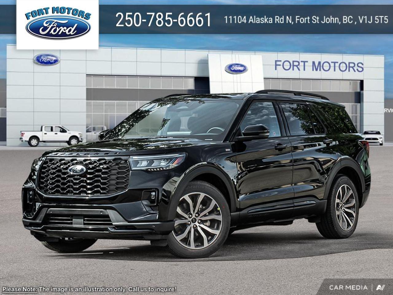 New 2025 Ford Explorer ST-Line for sale in Fort St John, BC