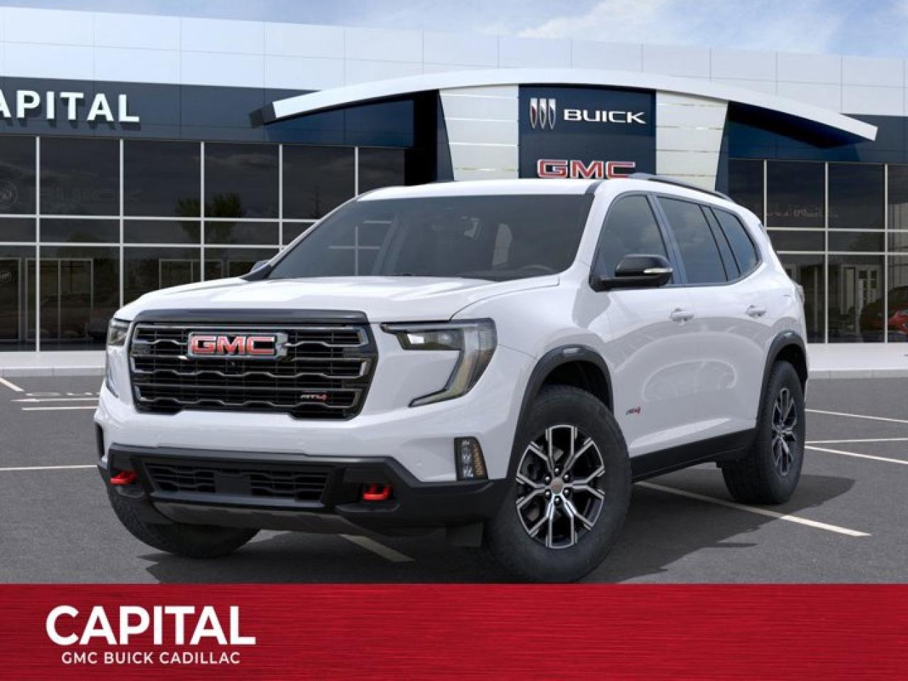 New 2026 GMC Acadia AT4 AWD for sale in Regina, SK