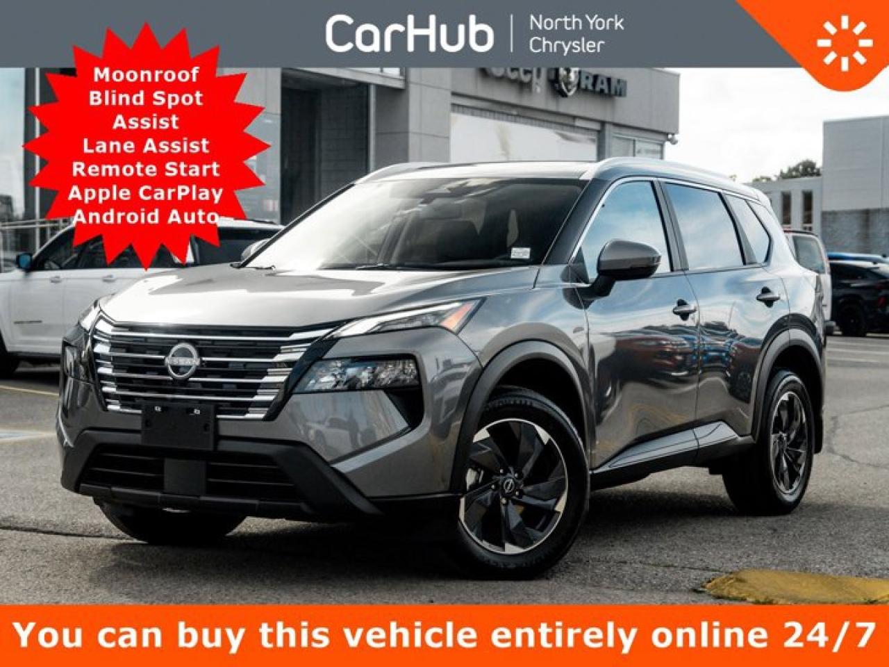 Used 2025 Nissan Rogue SV Moonroof AWD Blind Spot Assist Lane Assist Remote Start for sale in Thornhill, ON