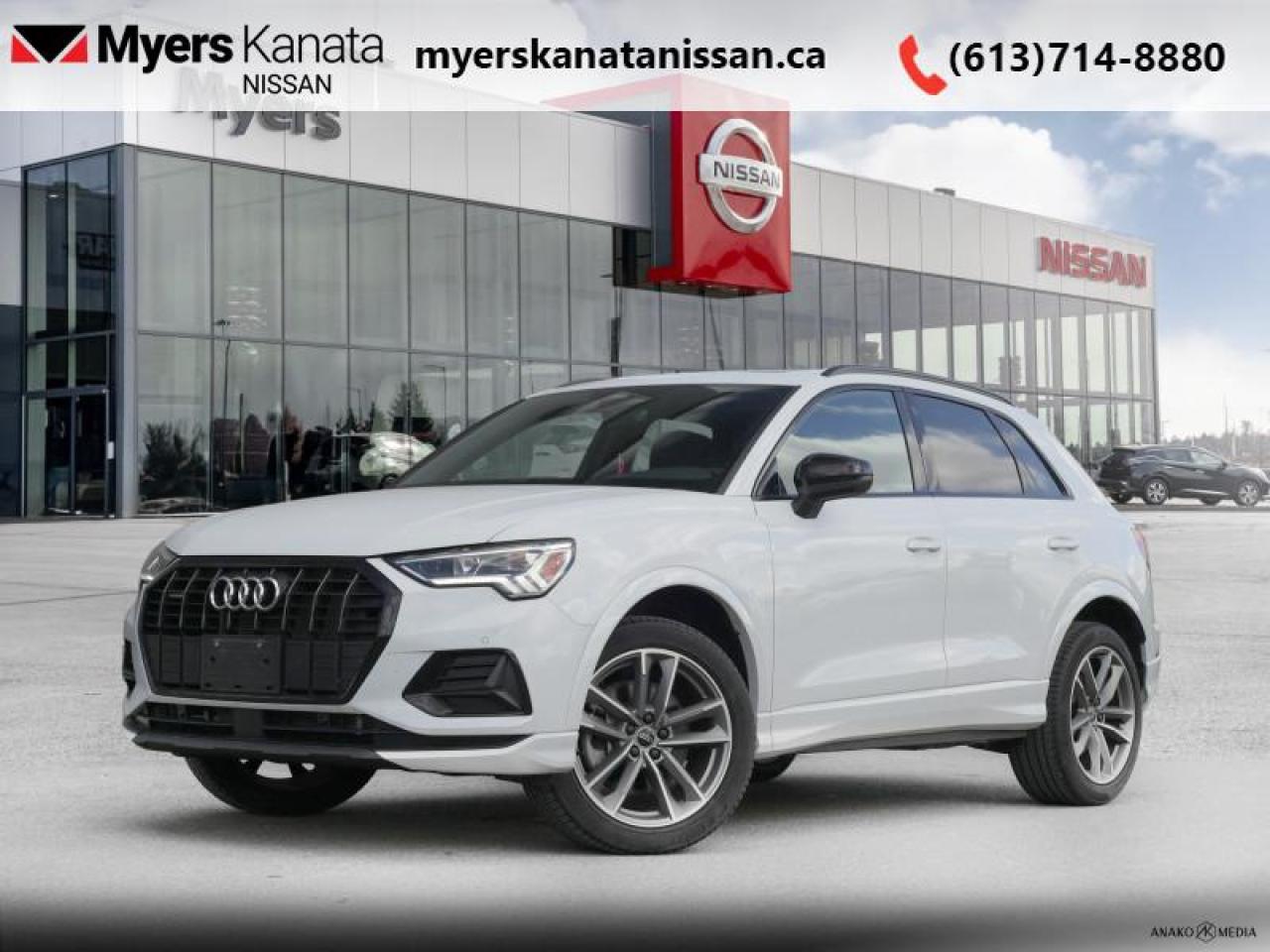 Used 2023 Audi Q3 Komfort 45 TFSI quattro  - Sunroof for sale in Kanata, ON