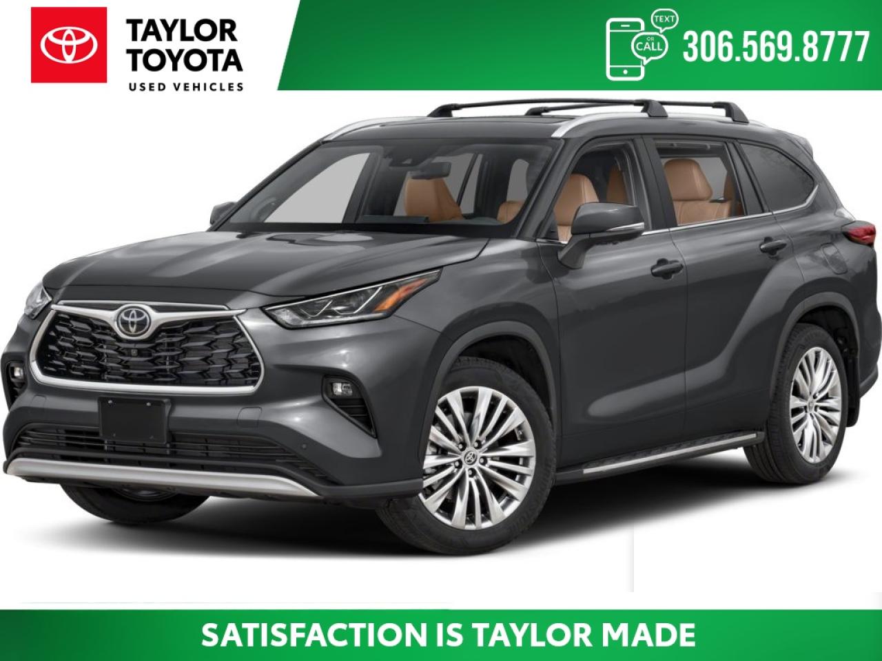 Used 2023 Toyota Highlander Limited Platinum for sale in Regina, SK