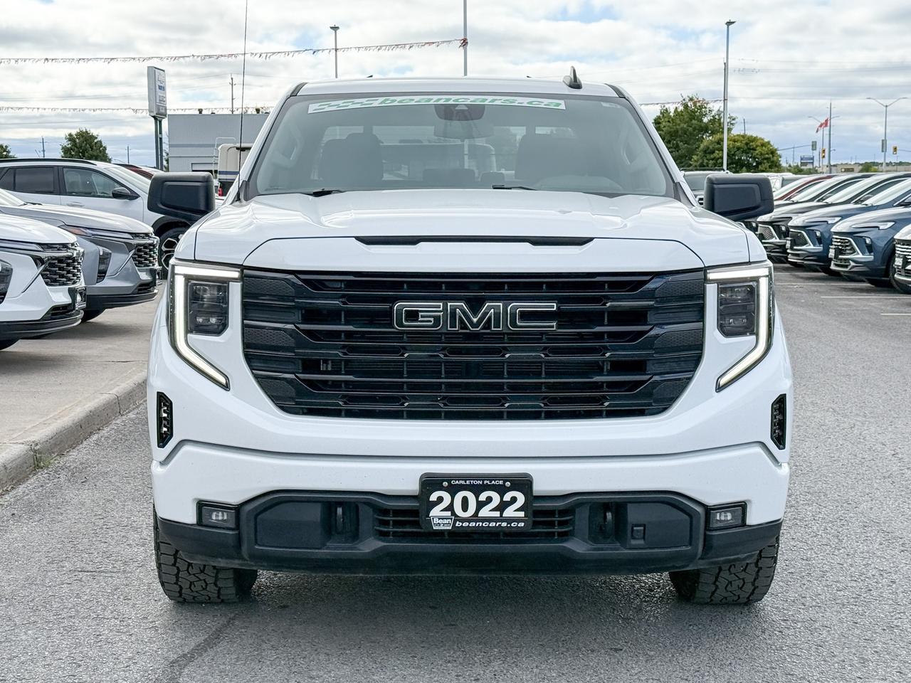 2022 GMC Sierra 1500 Elevation 3.0L DURAMAX WITH REMOTE START/ENTRY, HEATED SEATS, HEATED STEERING WHEEL, TONNEAU COVER, TRAILER BRAKE CONTROLLER, BACK RACK, HD REAR VISION CAMERA, APPLE CARPLAY AND ANDROID AUTO Photo