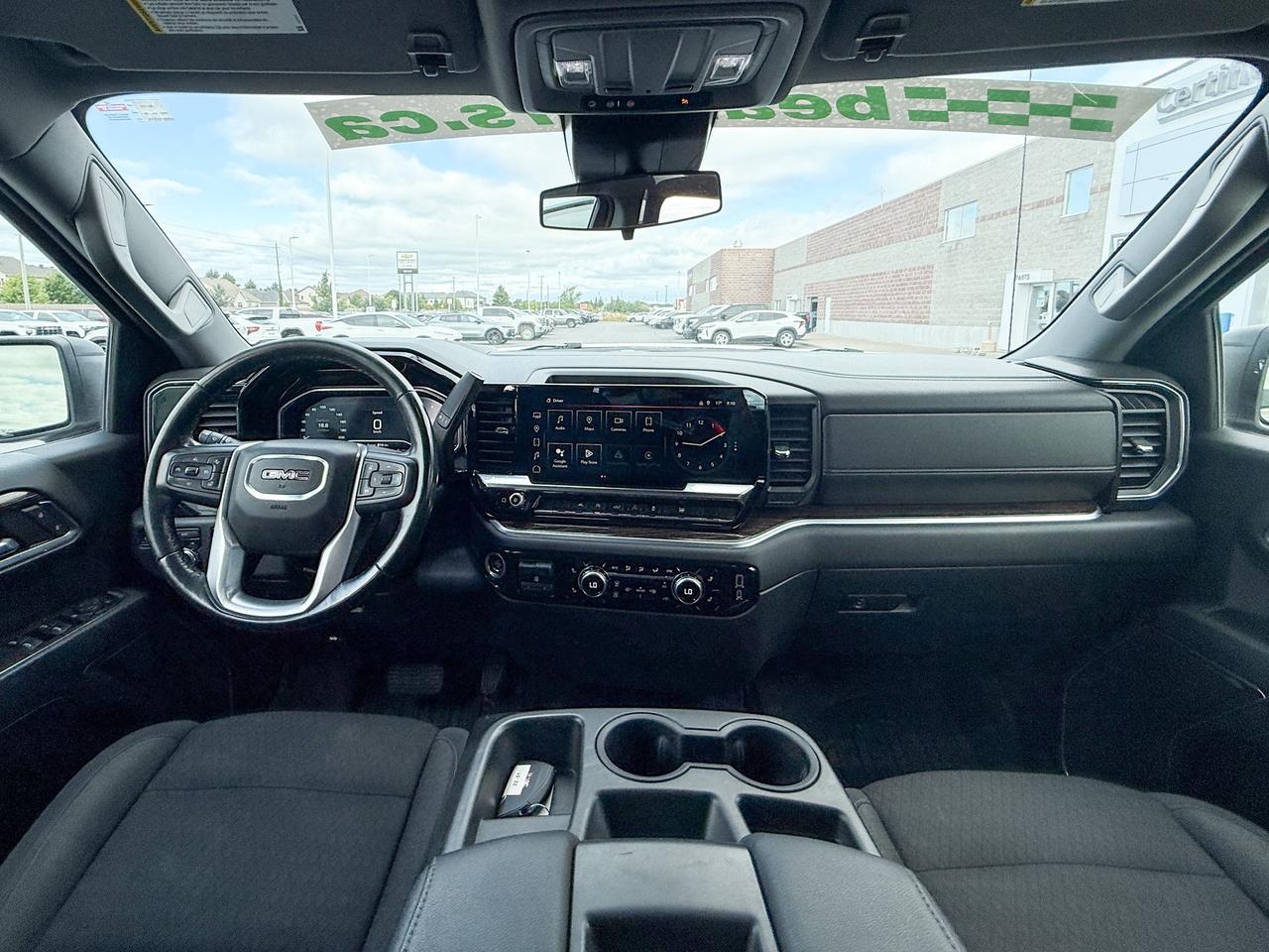 2022 GMC Sierra 1500 Elevation 3.0L DURAMAX WITH REMOTE START/ENTRY, HEATED SEATS, HEATED STEERING WHEEL, TONNEAU COVER, TRAILER BRAKE CONTROLLER, BACK RACK, HD REAR VISION CAMERA, APPLE CARPLAY AND ANDROID AUTO Photo