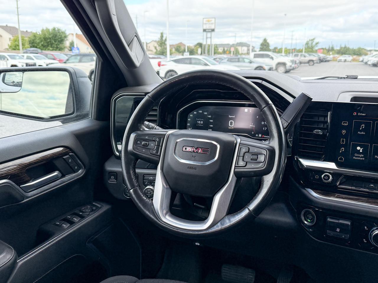 2022 GMC Sierra 1500 Elevation 3.0L DURAMAX WITH REMOTE START/ENTRY, HEATED SEATS, HEATED STEERING WHEEL, TONNEAU COVER, TRAILER BRAKE CONTROLLER, BACK RACK, HD REAR VISION CAMERA, APPLE CARPLAY AND ANDROID AUTO Photo
