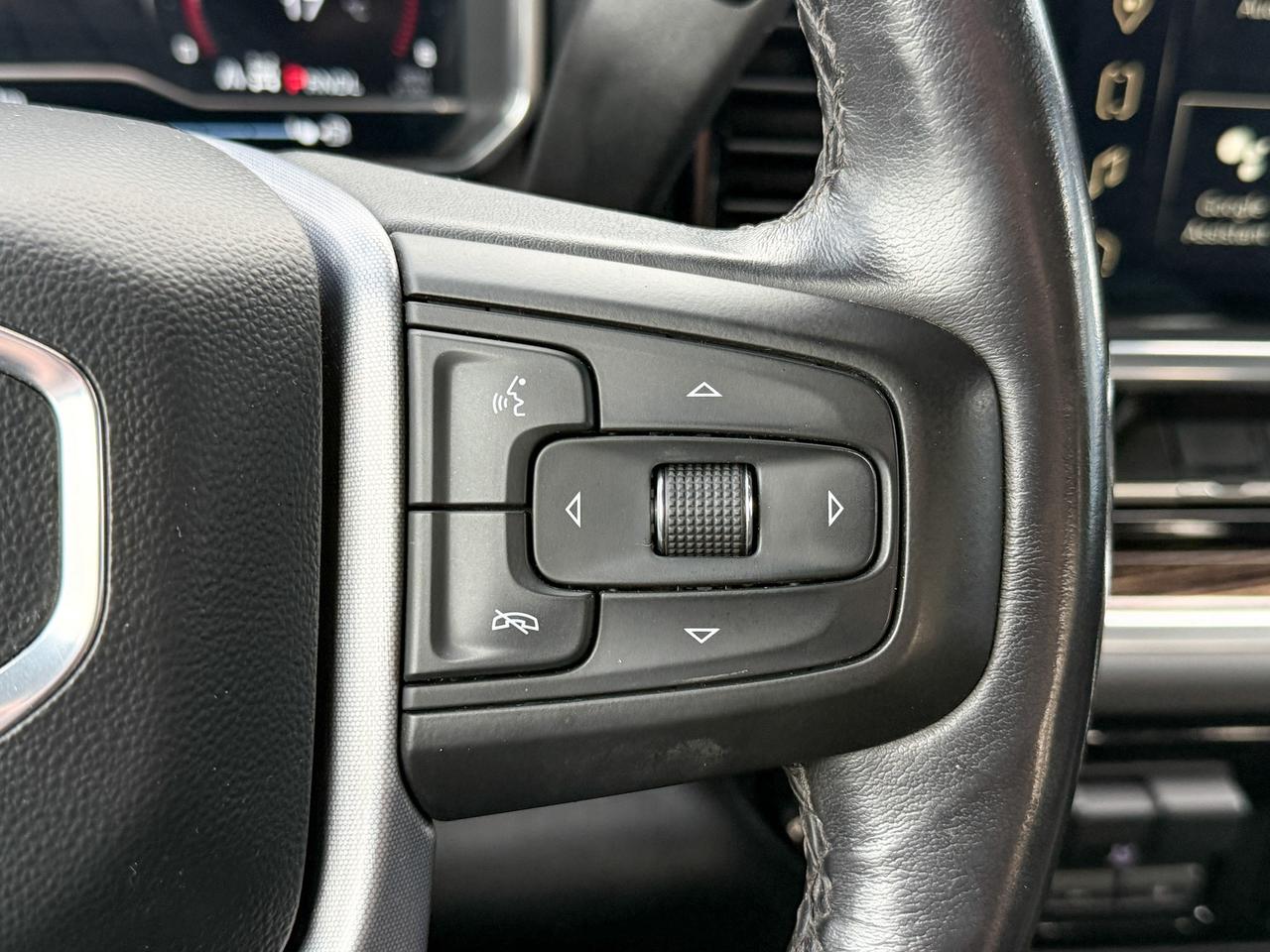 2022 GMC Sierra 1500 Elevation 3.0L DURAMAX WITH REMOTE START/ENTRY, HEATED SEATS, HEATED STEERING WHEEL, TONNEAU COVER, TRAILER BRAKE CONTROLLER, BACK RACK, HD REAR VISION CAMERA, APPLE CARPLAY AND ANDROID AUTO Photo