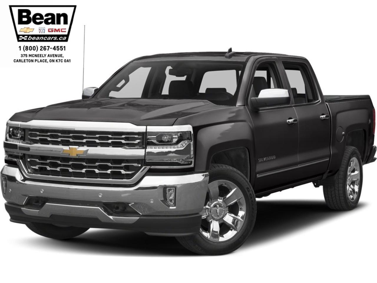 Used 2017 Chevrolet Silverado 1500 1LZ 5.3L V8, LEATHER SEATS, REMOTE START/ENTRY, NAVIGATION, TRAILER BRAKE CONTROLLER, CRUISE CONTROL, HEATED SEATS, REAR VISION CAMERA for sale in Carleton Place, ON