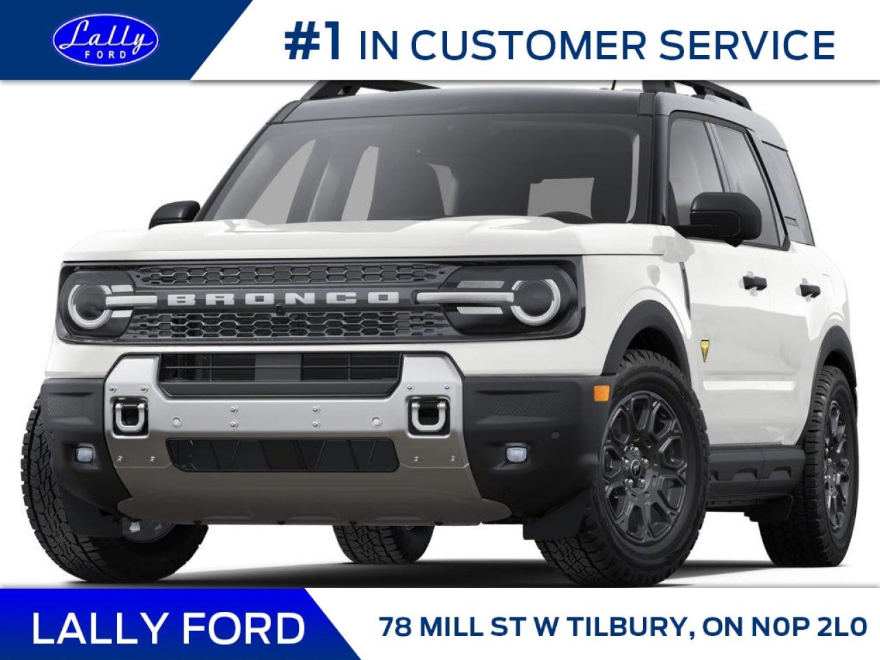 New 2025 Ford Bronco Sport BADLANDS for sale in Tilbury, ON