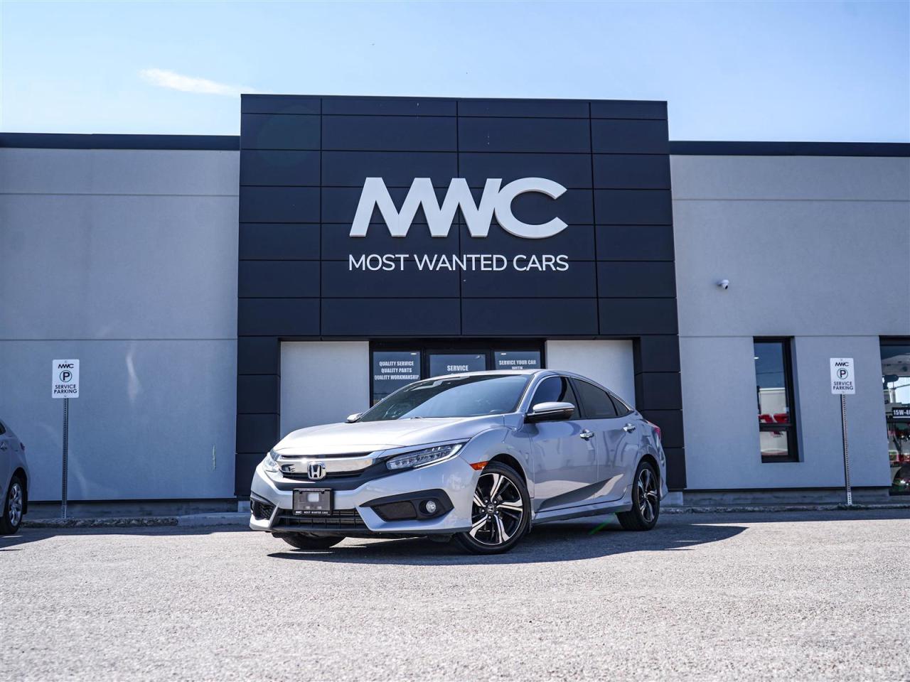 Used 2018 Honda Civic TOURING | 28 SERV REC | NAV | LTHR | NO ACCIDENTS for sale in Kitchener, ON