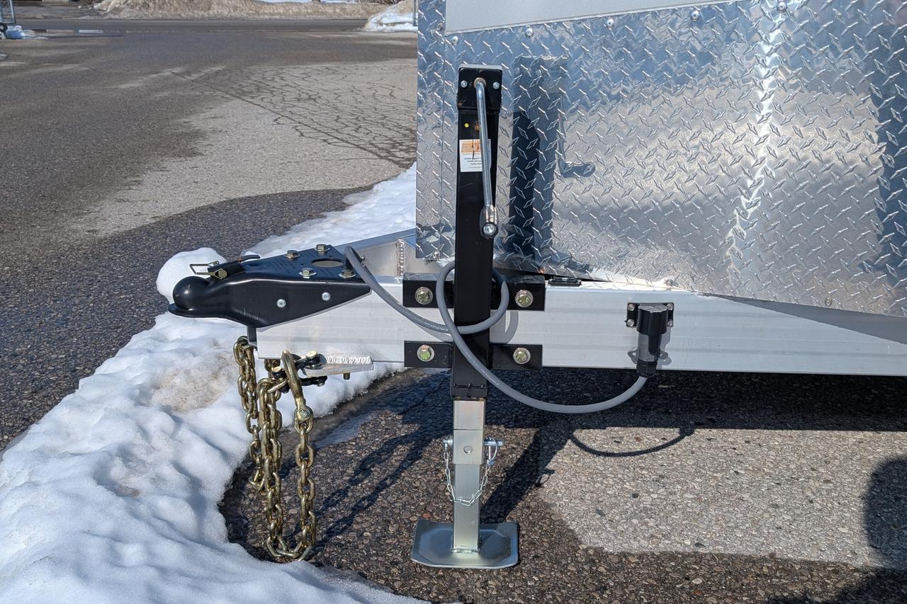 2025 Canadian Trailer Company 7x18 V-Nose Cargo Trailer Aluminum Tandem Axle Photo10