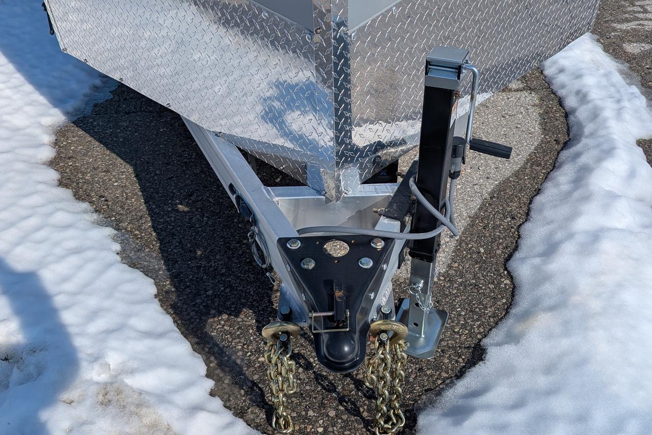 2025 Canadian Trailer Company 7x18 V-Nose Cargo Trailer Aluminum Tandem Axle Photo5