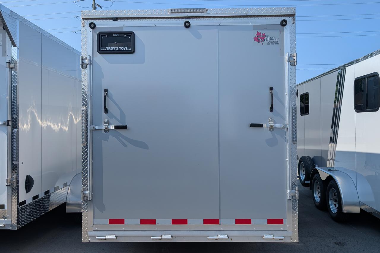 2025 Canadian Trailer Company 7x18 V-Nose Cargo Trailer Aluminum Tandem Axle Photo4