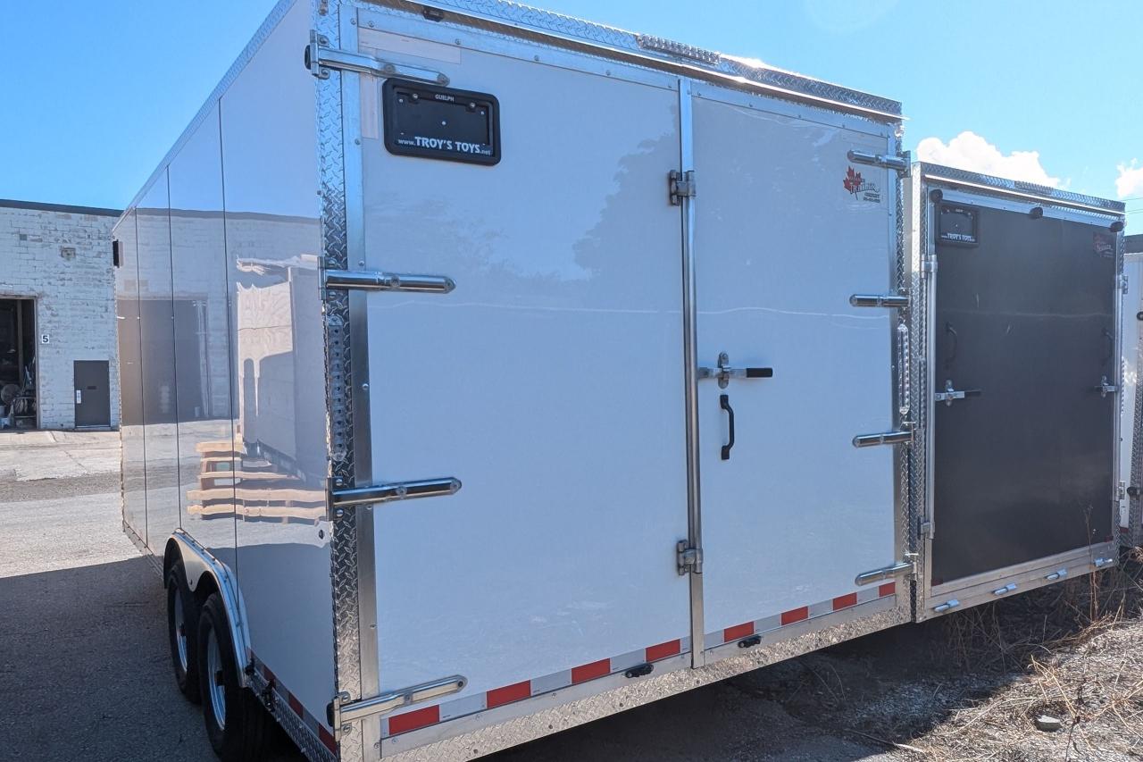 2025 Canadian Trailer Company 8.5X16 V-Nose Cargo Trailer Aluminum Tandem Axle Photo3