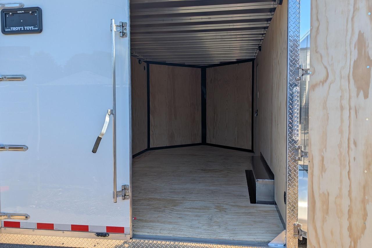 2025 Canadian Trailer Company 8.5X16 V-Nose Cargo Trailer Aluminum Tandem Axle Photo5