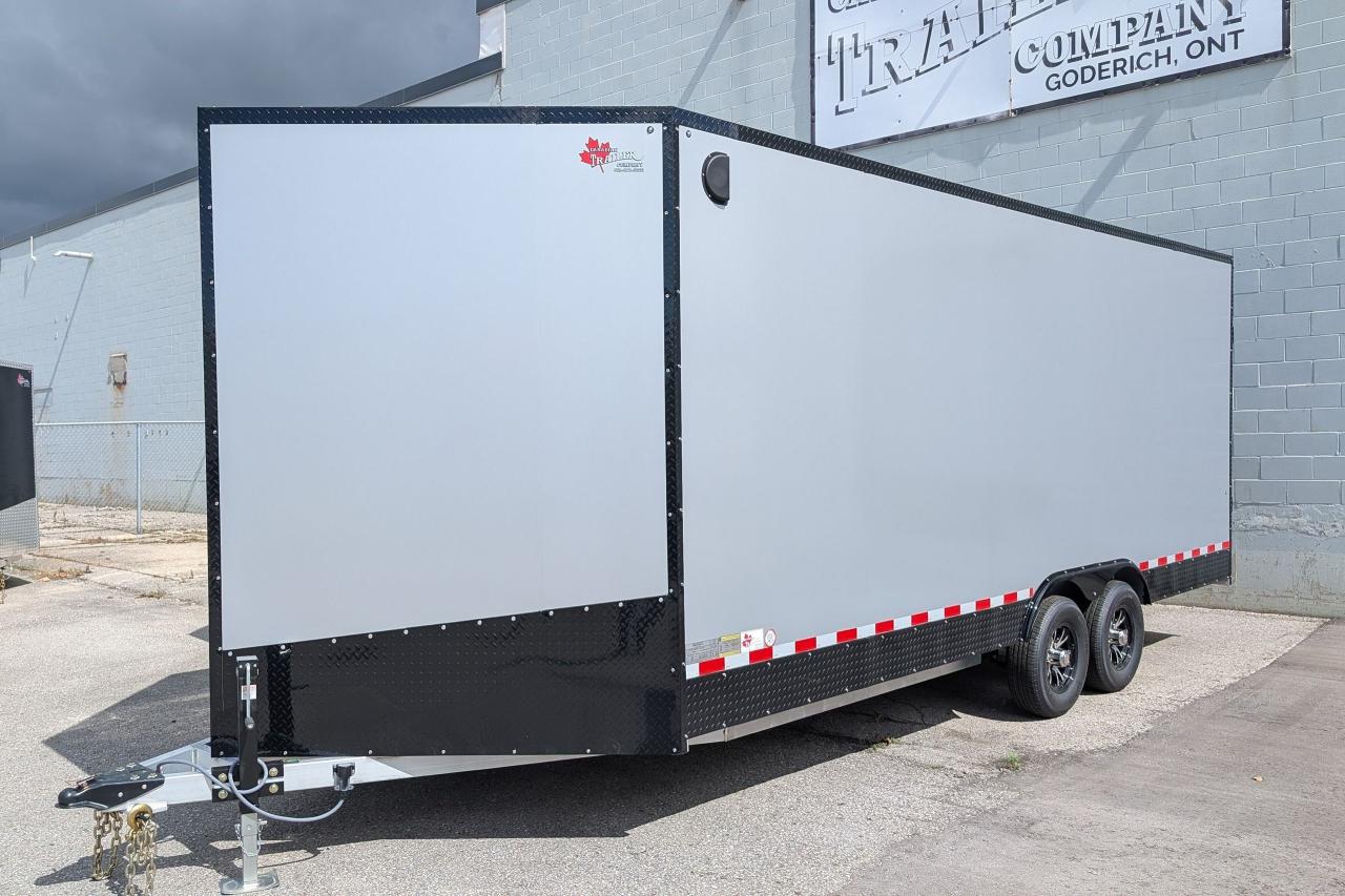 New 2025 Canadian Trailer Company 8.5x20 V-Nose Cargo Trailer Aluminum Tandem Axle for sale in Guelph, ON