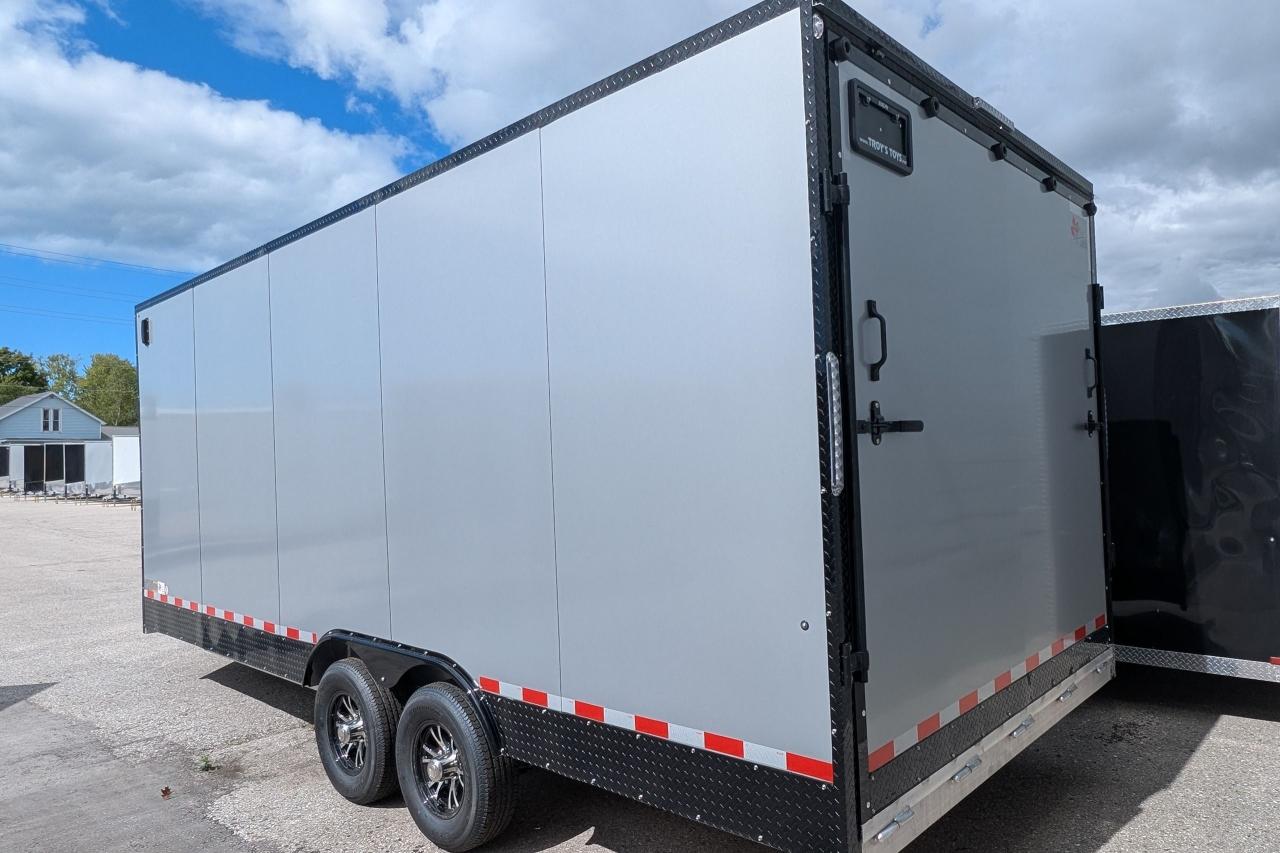 2025 Canadian Trailer Company 8.5x20 V-Nose Cargo Trailer Aluminum Tandem Axle Photo2