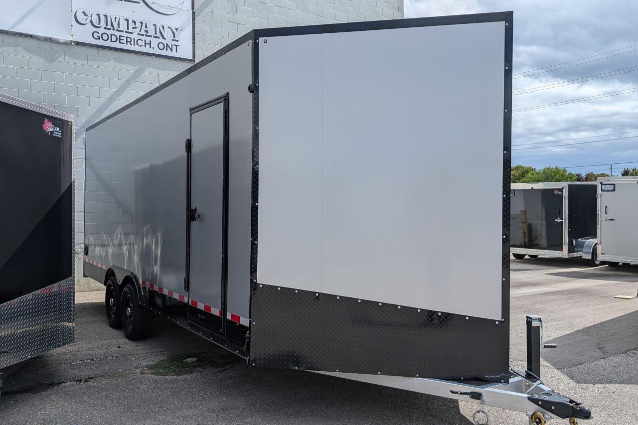 2025 Canadian Trailer Company 8.5x20 V-Nose Cargo Trailer Aluminum Tandem Axle Photo3