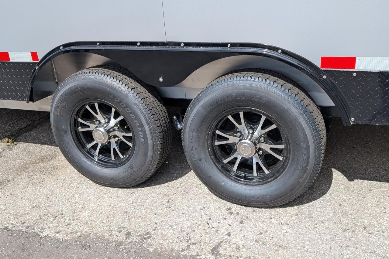 2025 Canadian Trailer Company 8.5x20 V-Nose Cargo Trailer Aluminum Tandem Axle Photo6