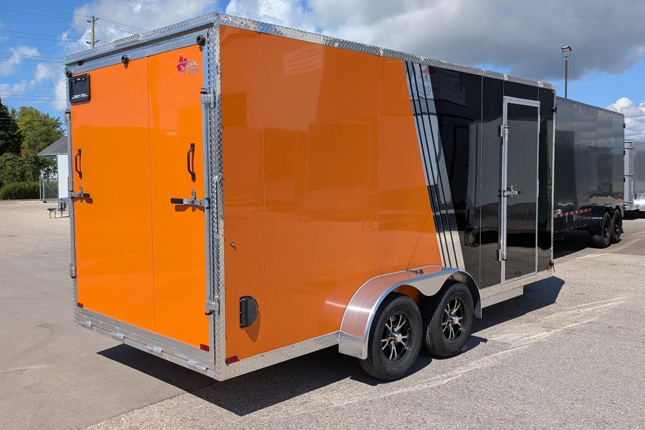 2025 Canadian Trailer Company 7x16 V-Nose Cargo Trailer Aluminum Tandem Axle Photo2