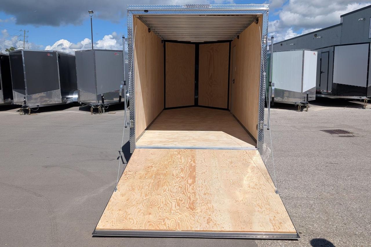 2025 Canadian Trailer Company 7x16 V-Nose Cargo Trailer Aluminum Tandem Axle