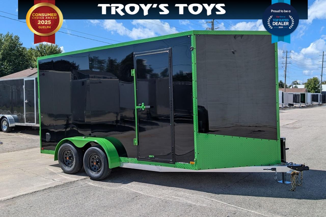 2025 Canadian Trailer Company 7x14 V-Nose Cargo Tailer Aluminum Tandem Axle