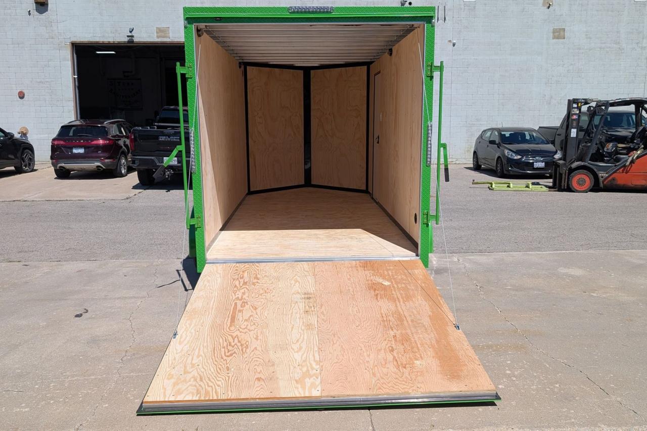 2025 Canadian Trailer Company 7x14 V-Nose Cargo Tailer Aluminum Tandem Axle