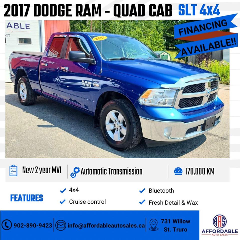 Used 2017 RAM 1500 SLT for sale in Truro, NS