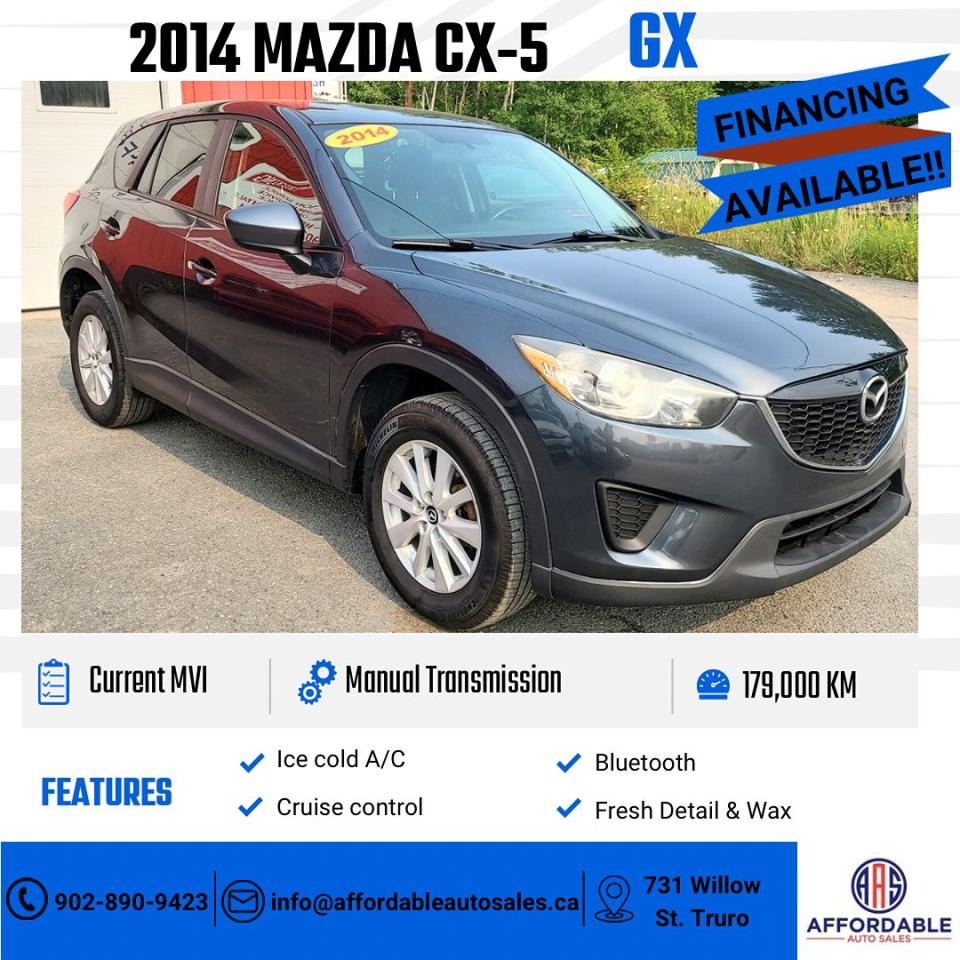 Used 2014 Mazda CX-5 GX for sale in Truro, NS